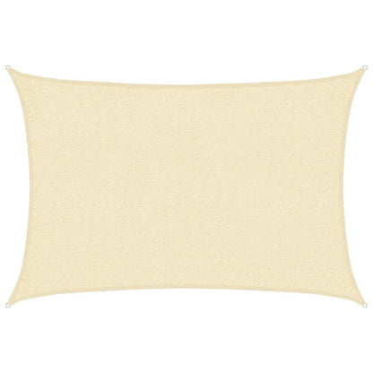 Vela Parasole 160 g/m² Crema 2x2,5 m in HDPE | homemem39