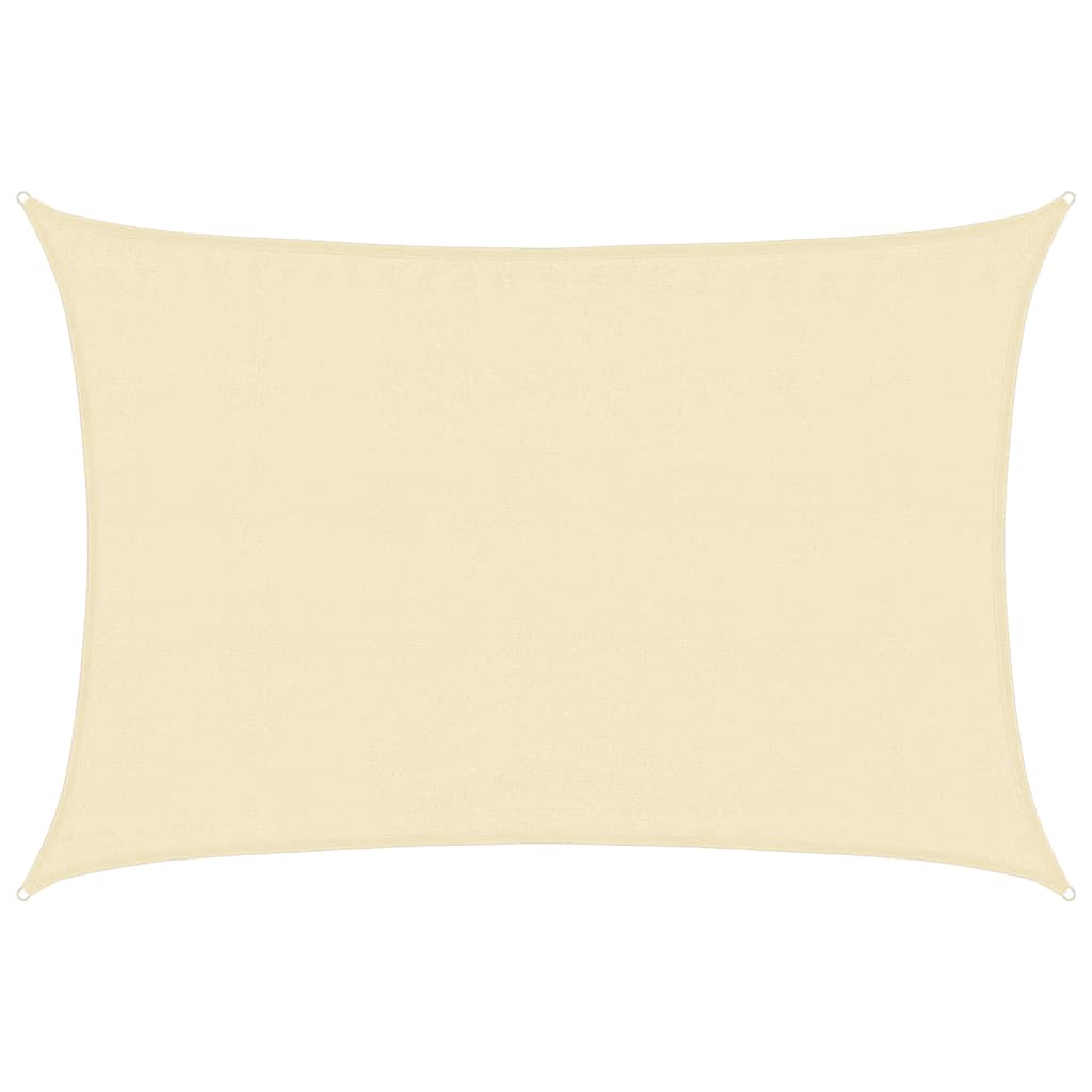 Vela Parasole 160 g/m² Crema 3,5x4,5 m in HDPE | homemem39