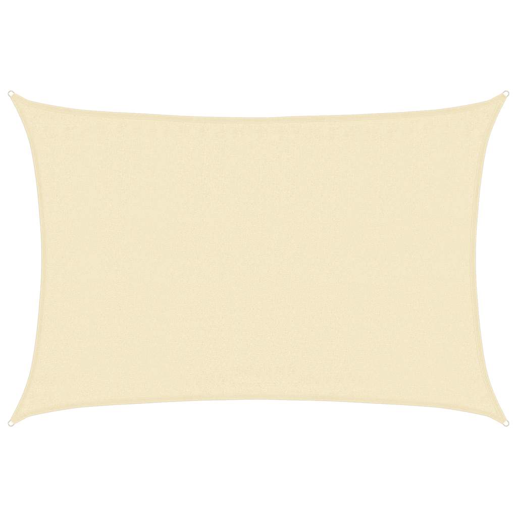 Vela Parasole 160 g/m² Crema 3,5x5 m in HDPE | homemem39