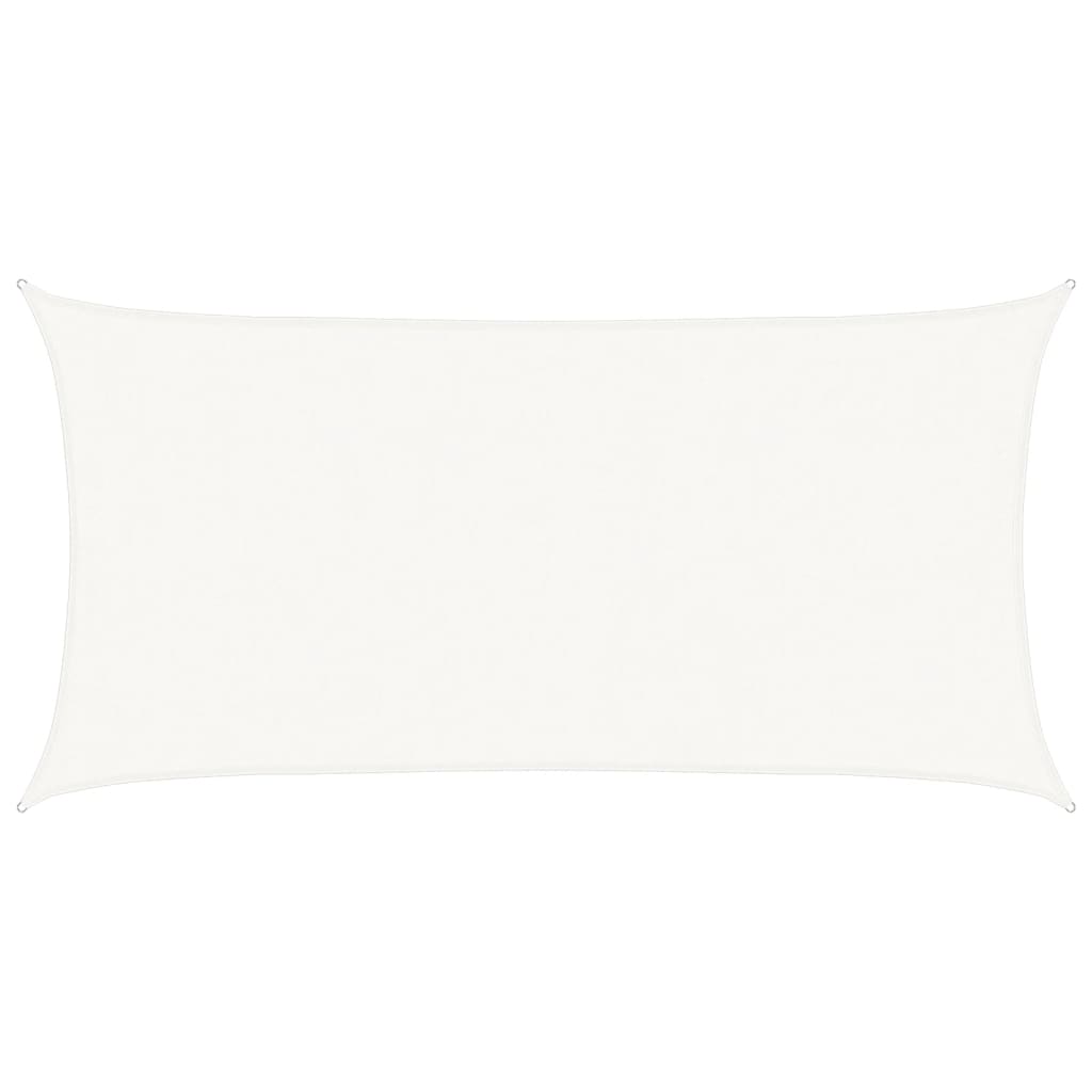 Vela Parasole 160 g/m² Bianca 4x7 m in HDPE | homemem39