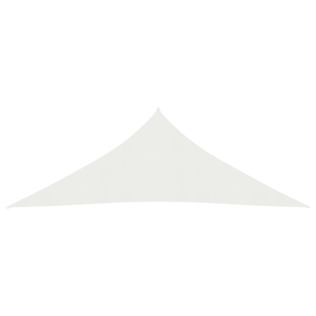 Sunshade Sail 160 g/m² White 4.5x4.5x4.5 m in HDPE