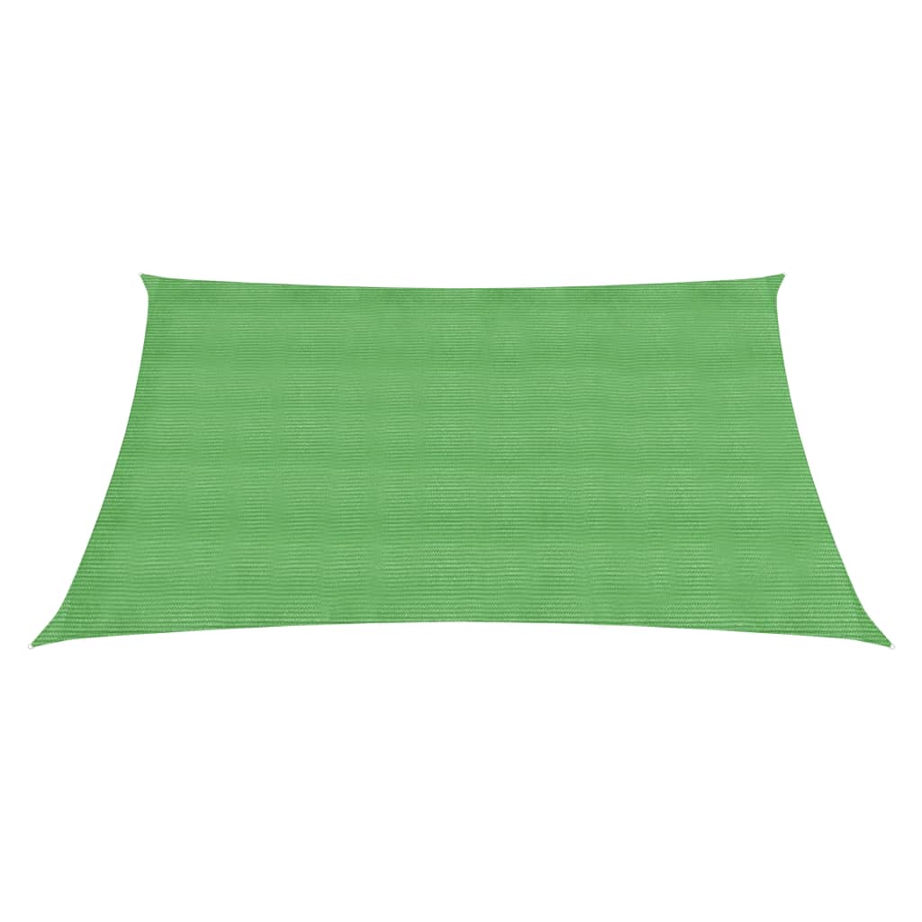 Vela Parasole 160 g/m² Verde Chiaro 3,6x3,6 m in HDPE - homemem39