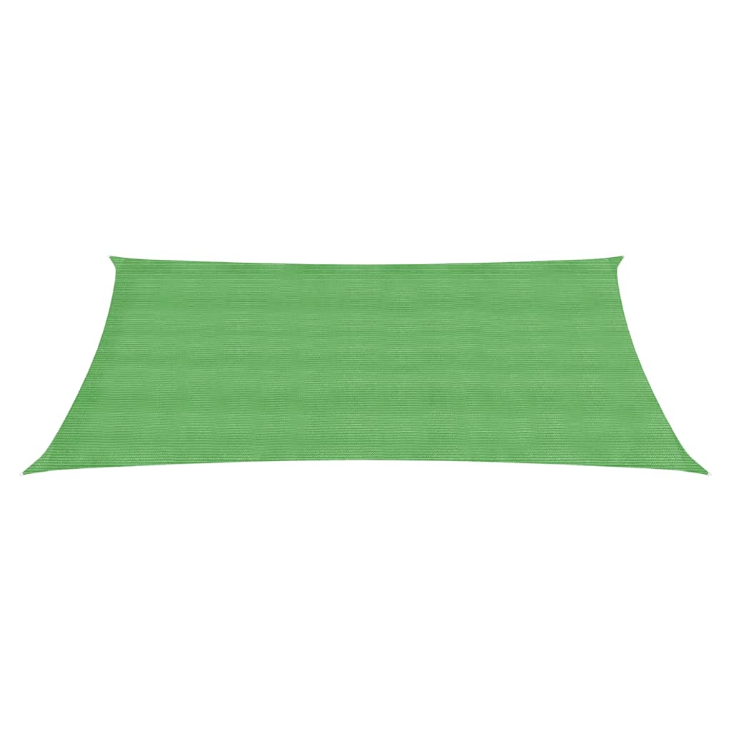 Vela Parasole 160 g/m² Rettangolare Verde Chiaro 2x3,5 m HDPE - homemem39