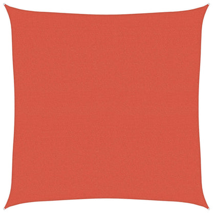 Vela Parasole 160 g/m² Quadrata Terracotta 4,5x4,5 m in HDPE