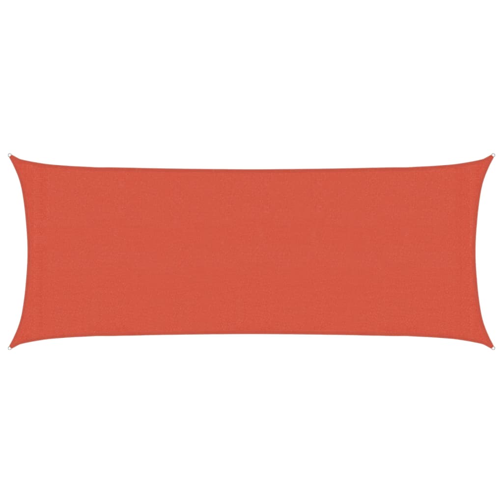Vela Parasole 160 g/m² Terracotta 2x5 m in HDPE | homemem39