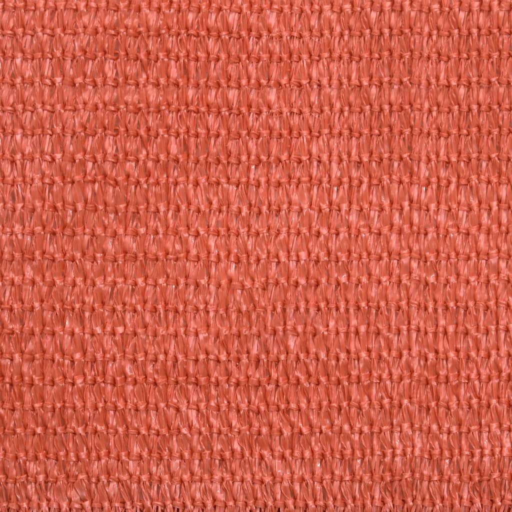 Vela Parasole 160 g/m² Terracotta 2,5x5 m in HDPE | homemem39