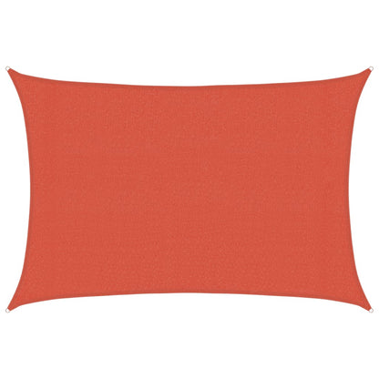 Vela Parasole 160 g/m² Terracotta 3x4 m in HDPE | homemem39