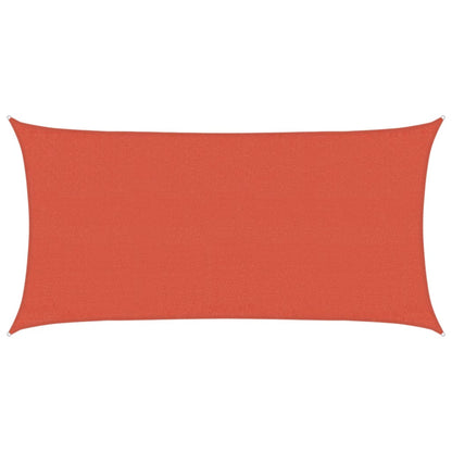 Vela Parasole 160 g/m² Terracotta 3x6 m in HDPE | homemem39