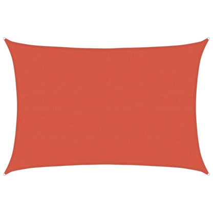 Vela Parasole 160 g/m² Terracotta 5x7 m in HDPE | homemem39