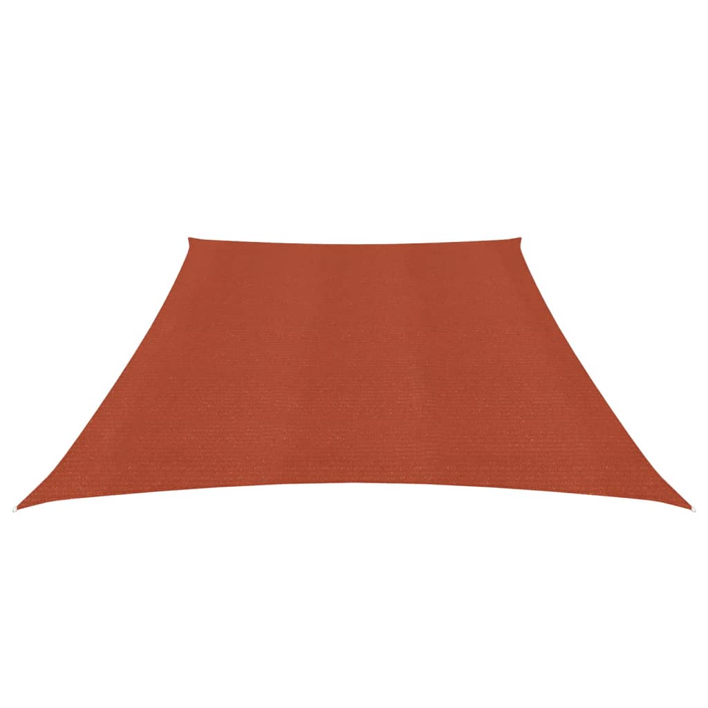 Vela Parasole 160 g/m² Terracotta 3/4x2 m in HDPE - homemem39