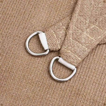 Vela Parasole 160 g/m² Tortora 6x7 m in HDPE