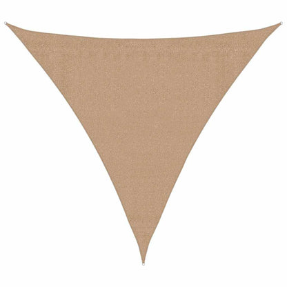 Vela Parasole 160 g/m² Grigio Talpa 3,6x3,6x3,6 m in HDPE