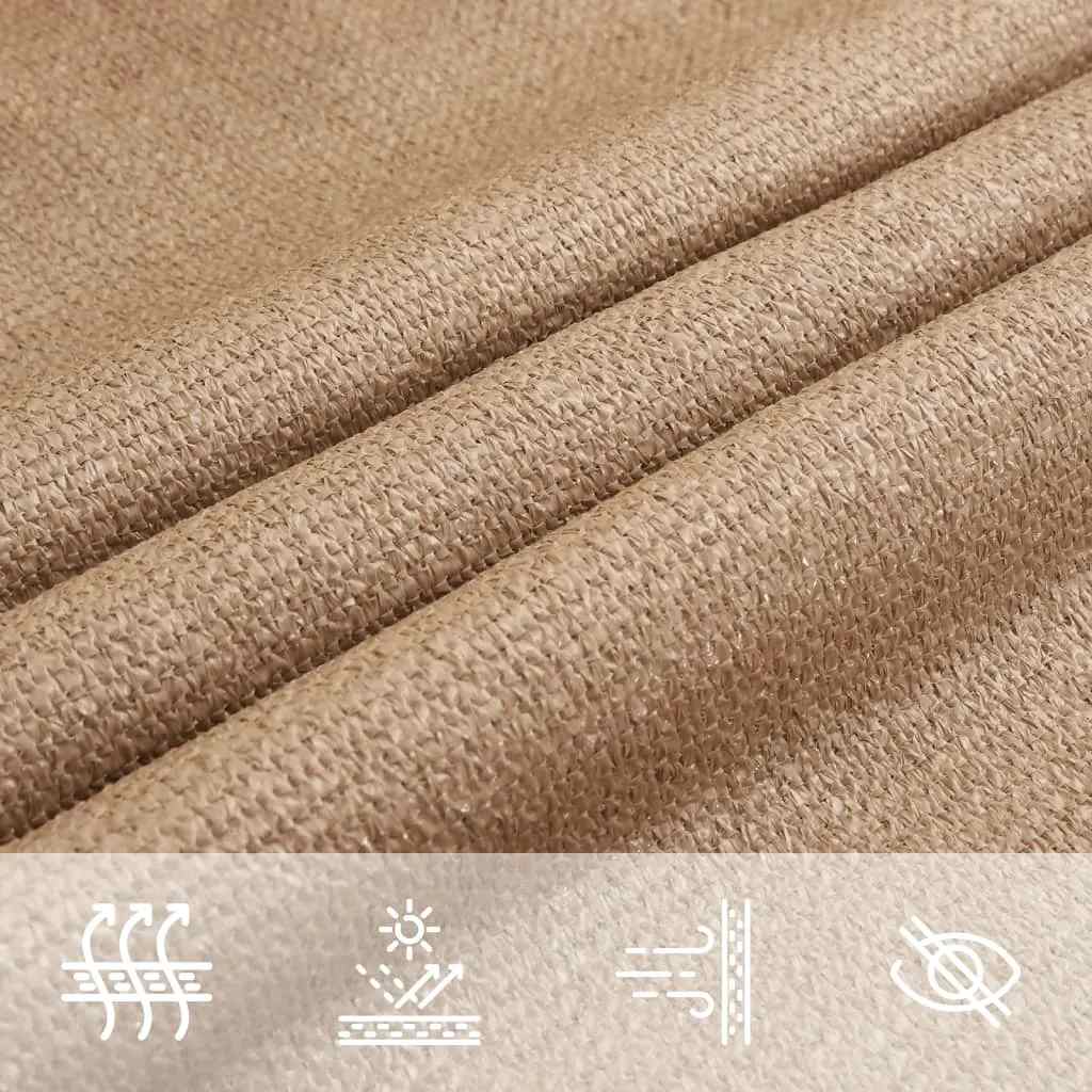 Vela Parasole 160 g/m² Talpa 4/5x3 m in HDPE | homemem39
