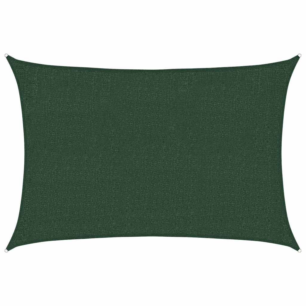 Vela Parasole 160 g/m² Verde Scuro 2x3 m in HDPE