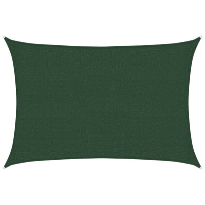 Vela Parasole 160 g/m² Verde Scuro 2,5x4 m in HDPE | homemem39