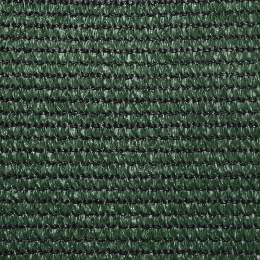Vela Parasole 160 g/m² Verde Scuro 3,5x3,5x4,9 m in HDPE - homemem39