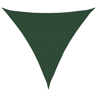 Vela Parasole 160 g/m² Verde Scuro 5x5x5 m in HDPE | homemem39
