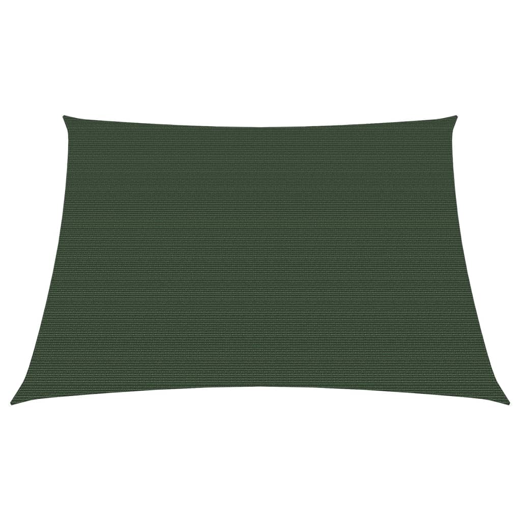 Vela Parasole 160 g/m² Verde Scuro 3/4x3 m in HDPE - homemem39