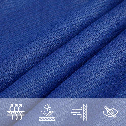 Vela Parasole 160 g/m² Blu 2,5x4 m in HDPE | homemem39