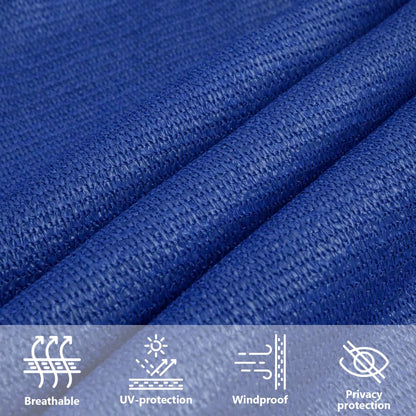 Vela Parasole 160 g/m² Blu 2,5x4 m in HDPE | homemem39