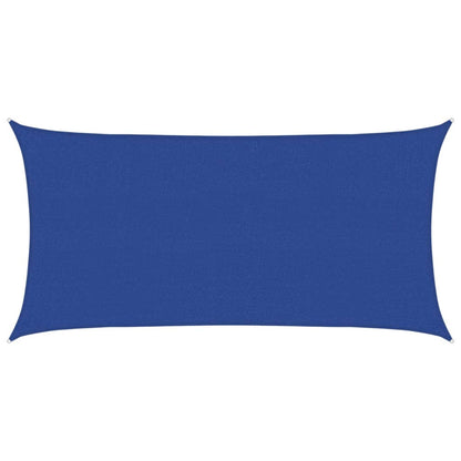 Vela Parasole 160 g/m² Blu 2,5x4,5 m in HDPE | homemem39