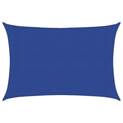 Vela Parasole 160 g/m² Rettangolare Blu 3x4 m in HDPE