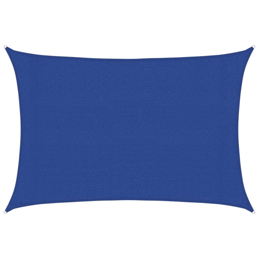 Vela Parasole 160 g/m² Rettangolare Blu 3x5 m in HDPE | homemem39