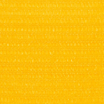 Vela Parasole 160 g/m² Quadrata Giallo 4,5x4,5 m in HDPE - homemem39