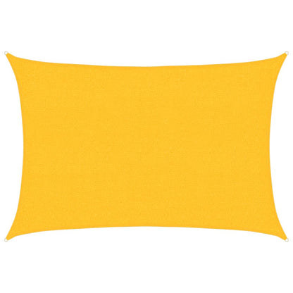 Vela Parasole 160 g/m² Rettangolare Giallo 2x2,5 m in HDPE - homemem39