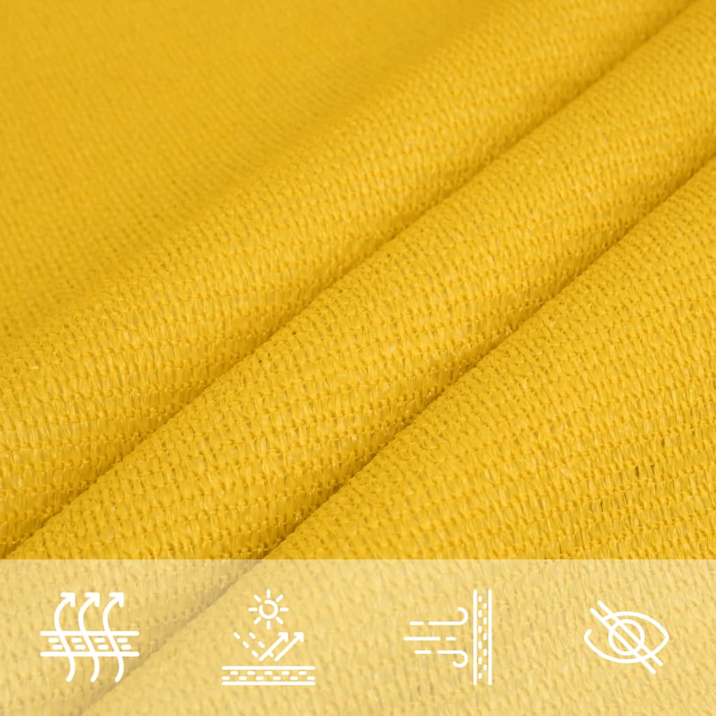 Vela Parasole 160 g/m² Gialla 2x5 m in HDPE | homemem39