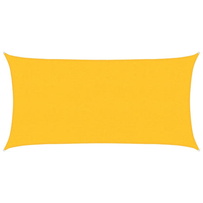 Vela Parasole 160 g/m² Gialla 2,5x4,5 m in HDPE