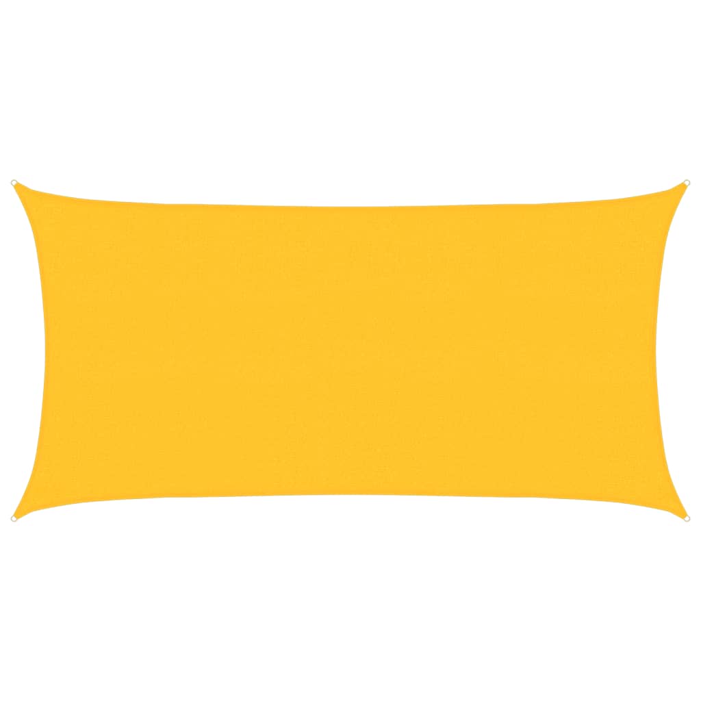 Vela Parasole 160 g/m² Gialla 2,5x5 m in HDPE | homemem39