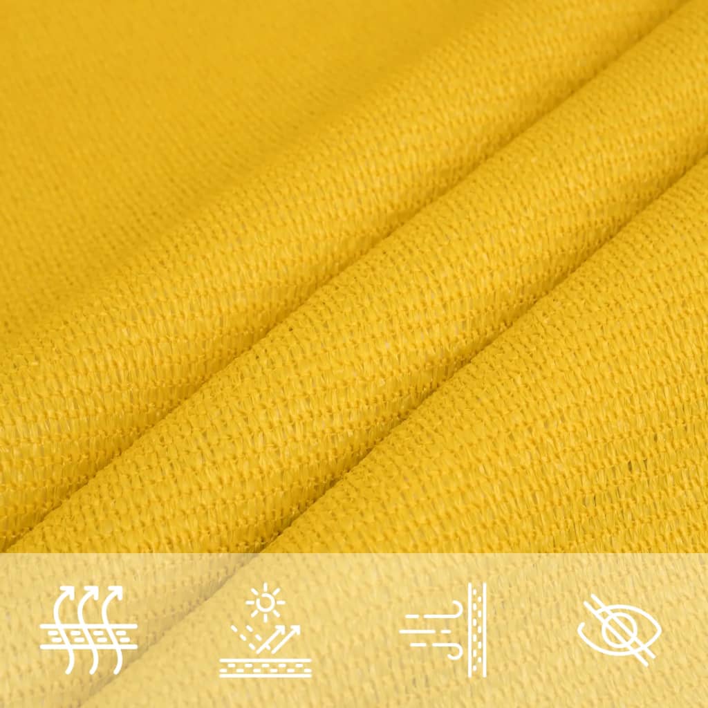 Vela Parasole 160 g/m² Gialla 3x6 m in HDPE | homemem39
