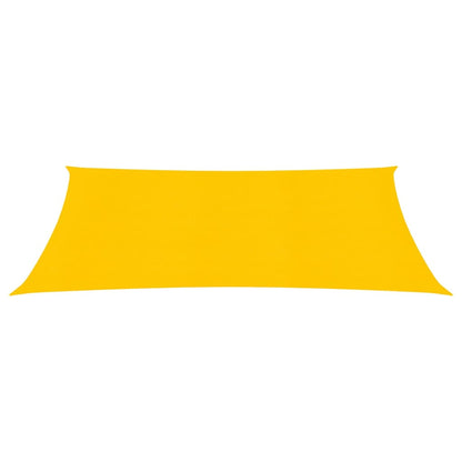 Vela Parasole 160 g/m² Rettangolare Giallo 4x5 m in HDPE - homemem39