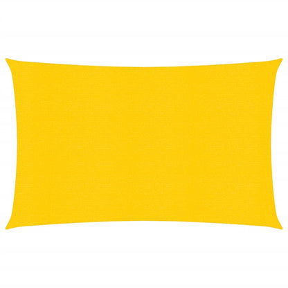 Vela Parasole 160 g/m² Rettangolare Giallo 4x6 m in HDPE - homemem39