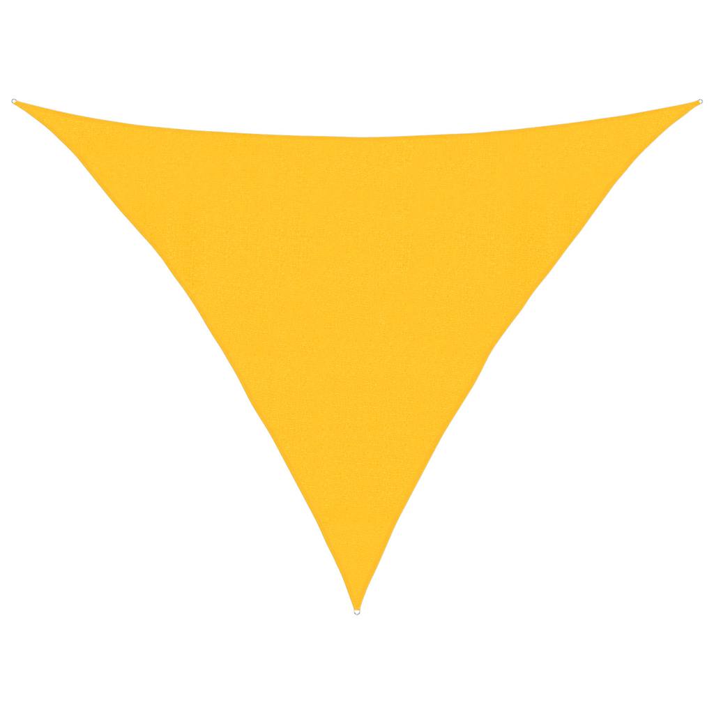 Vela Parasole 160 g/m² Gialla 4x4x5,8 m in HDPE