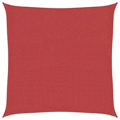 Vela Parasole 160 g/m² Rossa 2x2 m in HDPE