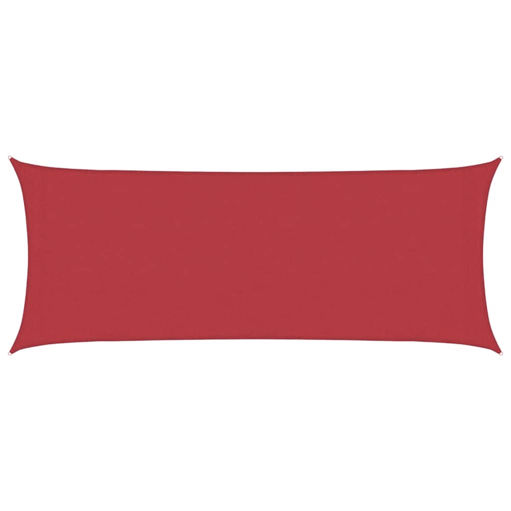 Vela Parasole 160 g/m² Rossa 2x4,5 m in HDPE | homemem39