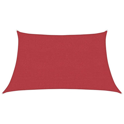 Vela Parasole 160 g/m² Rossa 3/4x2 m in HDPE - homemem39