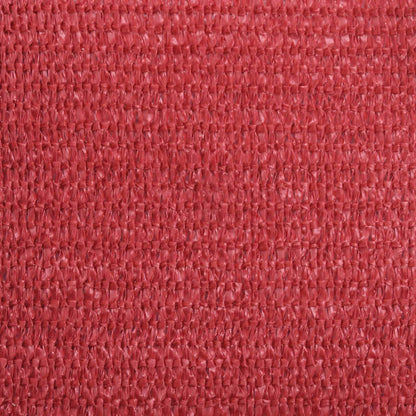 Vela Parasole 160 g/m² Rossa 4/5x3 m in HDPE - homemem39