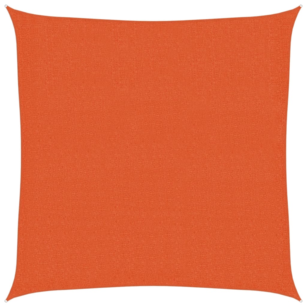 Vela Parasole 160 g/m² Arancione 2x2 m in HDPE | homemem39