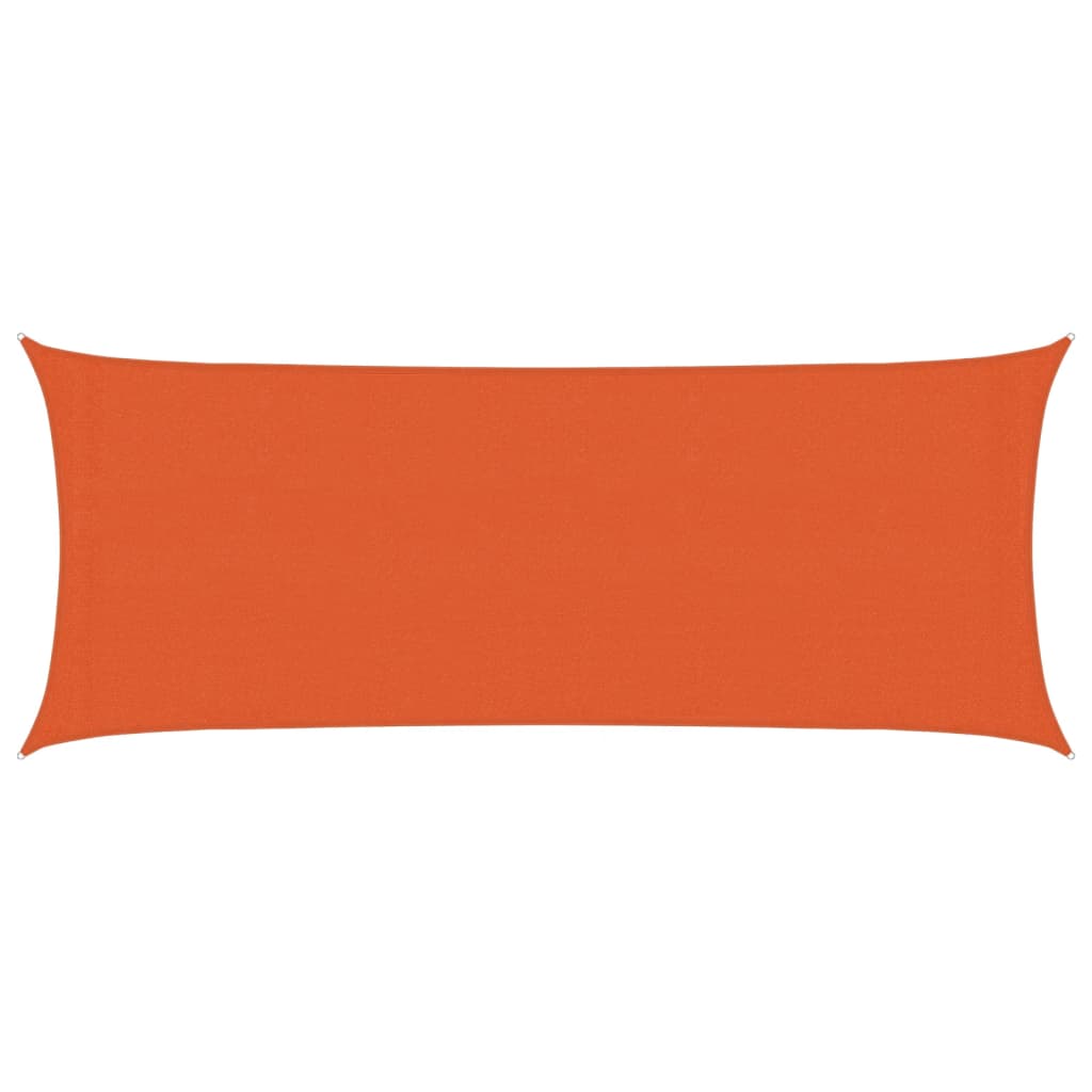 Vela Parasole 160 g/m² Arancione 2x4,5 m in HDPE | homemem39