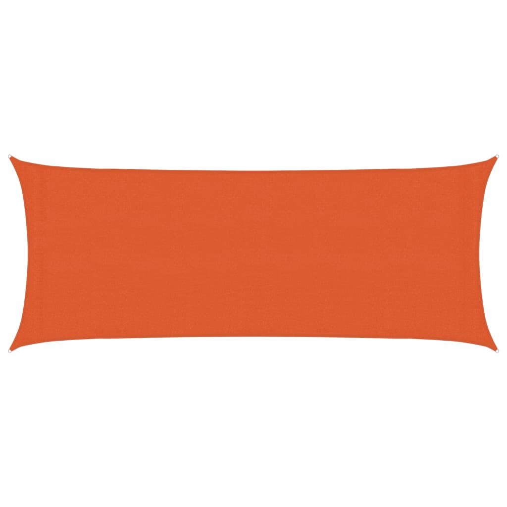 Vela Parasole 160 g/m² Arancione 2x5 m in HDPE - homemem39