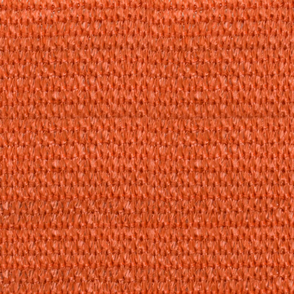 Vela Parasole 160 g/m² Arancione 2,5x3,5 m in HDPE | homemem39