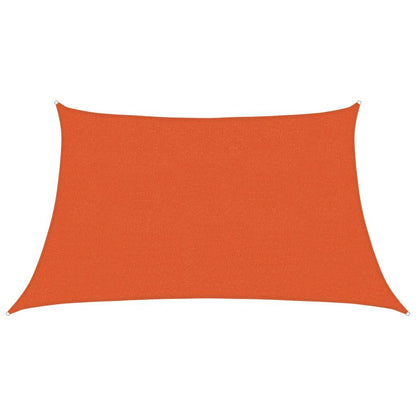 Vela Parasole 160 g/m² Trapezio Arancione 3/4x2 m in HDPE | homemem39