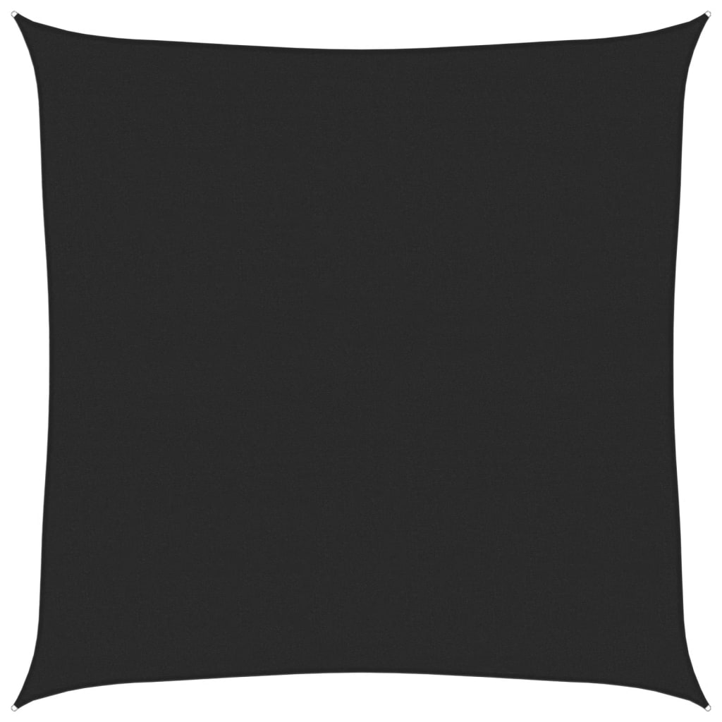 Vela Parasole 160 g/m² Nera 7x7 m in HDPE | homemem39