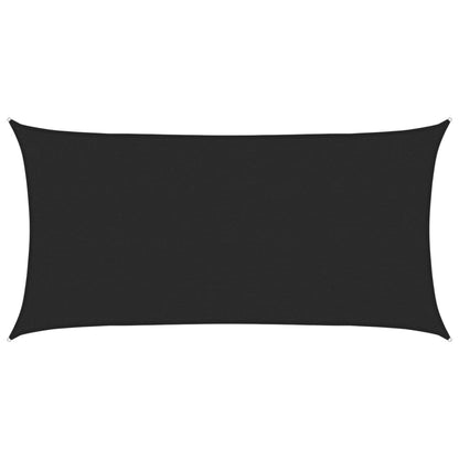 Vela Parasole 160 g/m² Nera 2x3,5 m in HDPE | homemem39