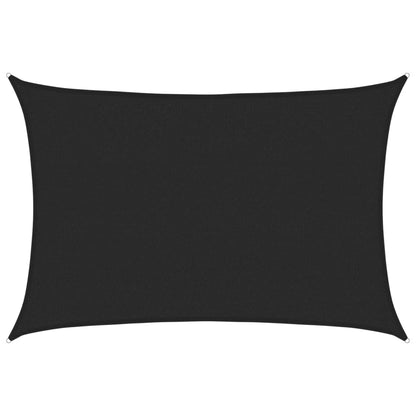 Vela Parasole 160 g/m² Nera 2,5x3,5 m in HDPE | homemem39