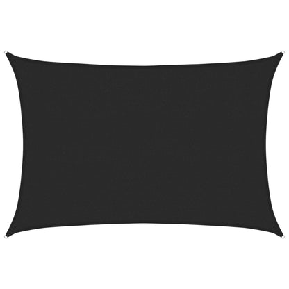 Vela Parasole 160 g/m² Nera 3x4,5 m in HDPE - homemem39