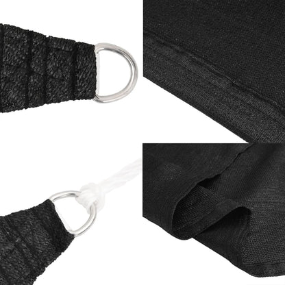 Vela Parasole 160 g/m² Nera 3x6 m in HDPE | homemem39